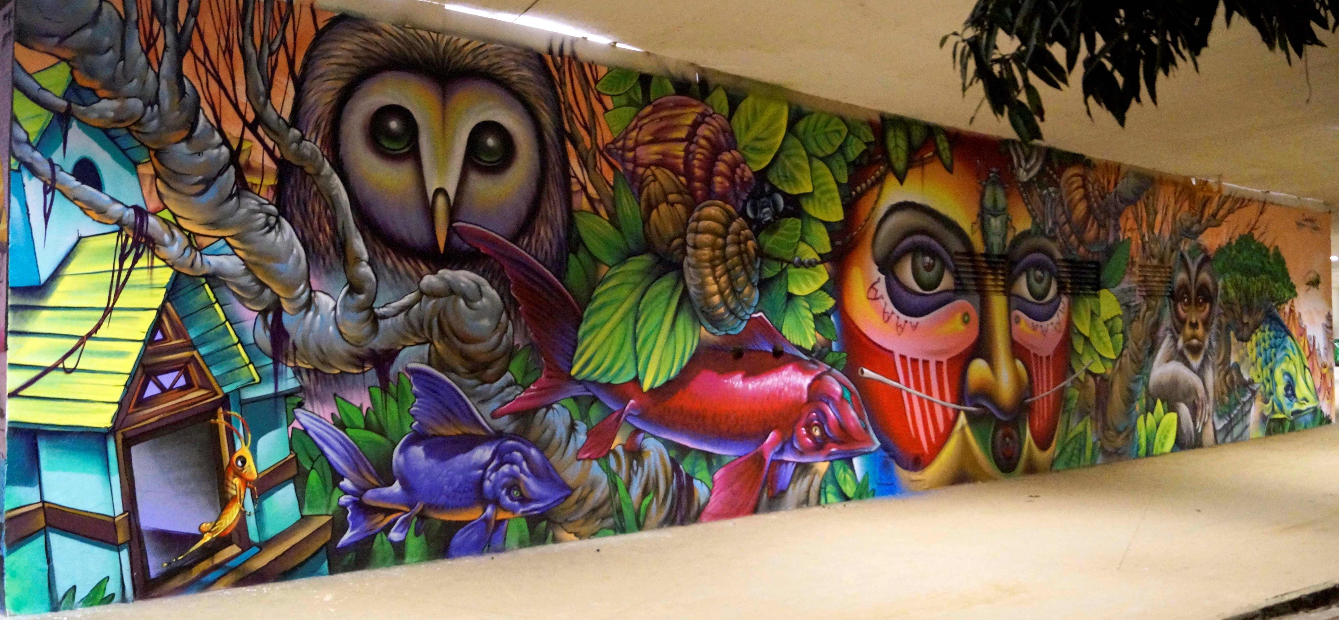Colorgin apoia projeto de intervenção artística e colore o Parque do Ibirapuera