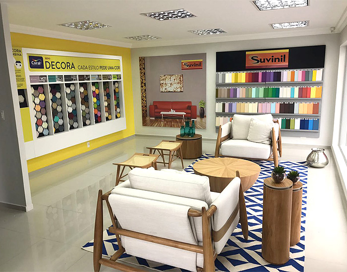 Tintas MC Select Anália Franco ganha três novos ambientes decorativos