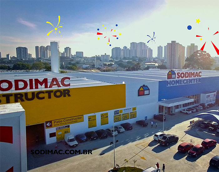 Sodimac lança campanha para celebrar aniversário no Brasil