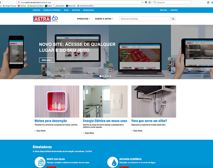 Astra apresenta novo site com informações para consumidores e lojistas