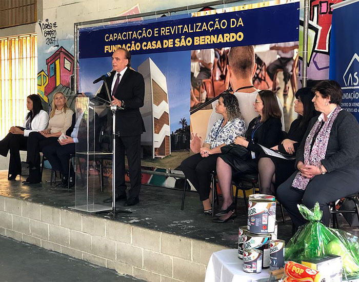 Lukscolor apoia projeto na Fundação Casa de São Bernardo do Campo