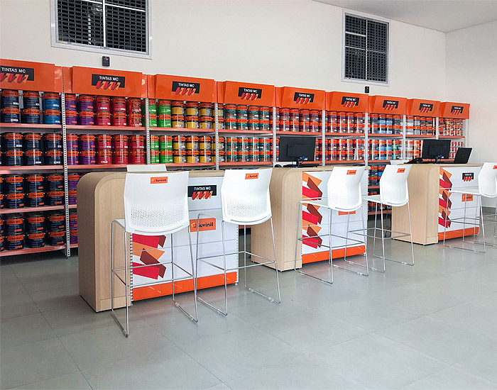 Com  projeto de expansão em andamento, Tintas MC inaugura loja em Goiânia