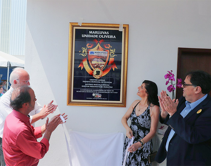 Marluvas inaugura unidade - a 10a do Grupo -, na cidade mineira de Oliveira