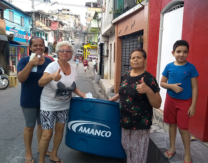 Amanco Wavin doa caixas d’água para ajudar no combate à Covid-19 