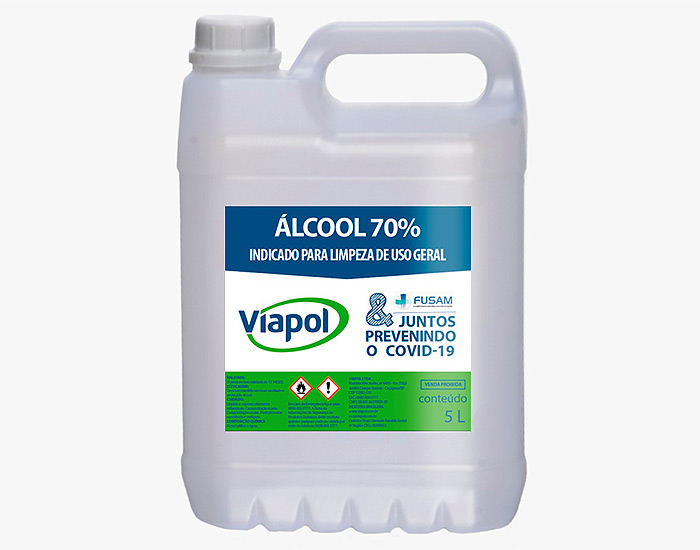 Viapol doa álcool, máscaras e luvas para entidades de saúde de Caçapava