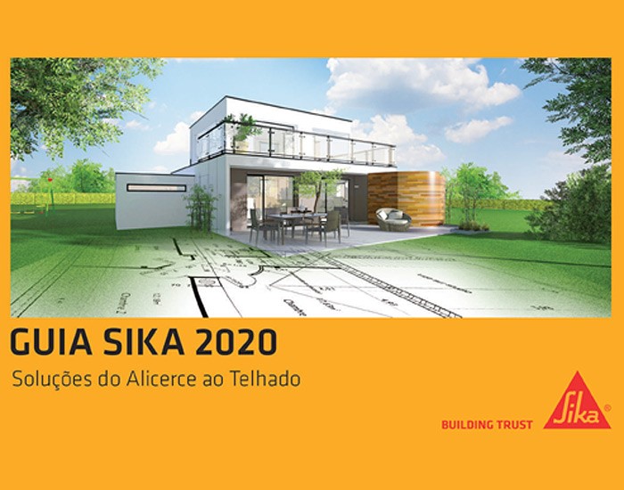 Sika apresenta novo guia de produtos e aplicações para profissionais