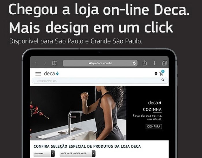 Deca lança marketplace e busca ampliar pontos de contato com o consumidor 