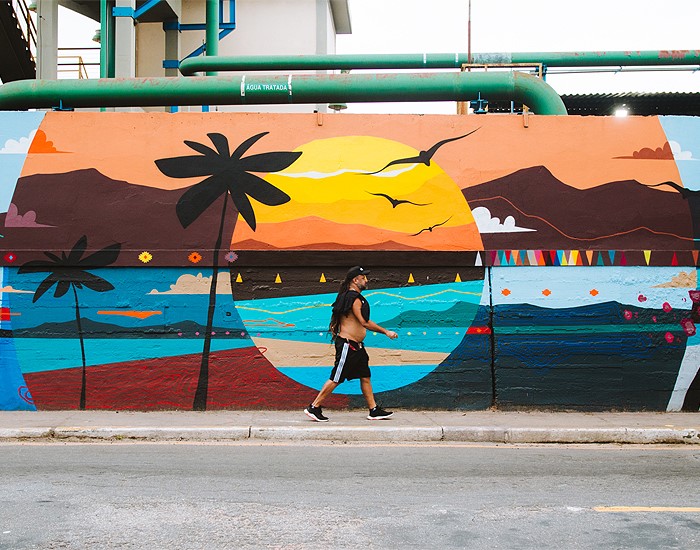 ArcelorMittal Barra Mansa inaugura maior muro de grafite da América Latina