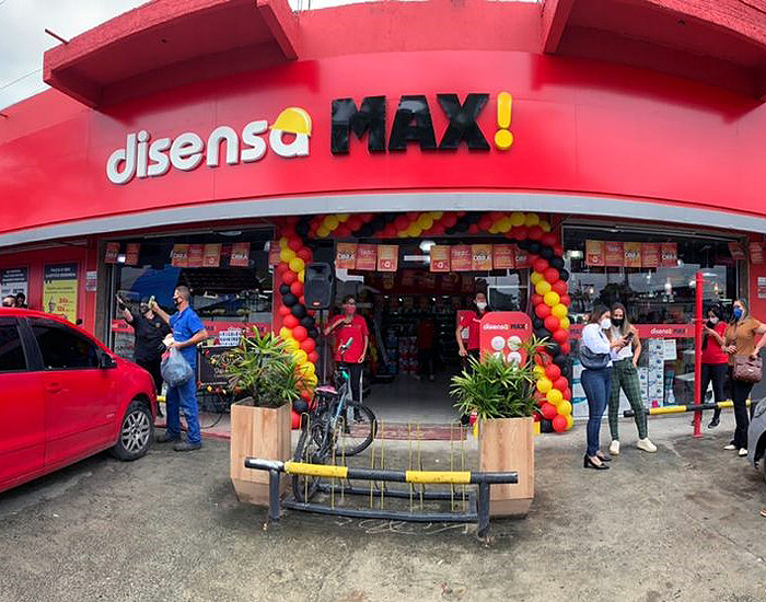 Disensa anuncia, para janeiro, a inauguração de cinco unidades com bandeira MAX