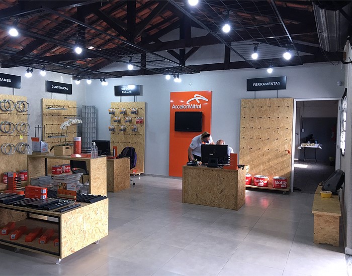 ArcelorMittal inaugura mais uma loja de franquia no interior paulista 