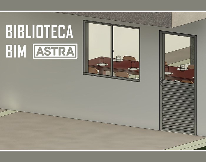 Astra lança Biblioteca para Revit desenvolvida conforme o conceito BIM