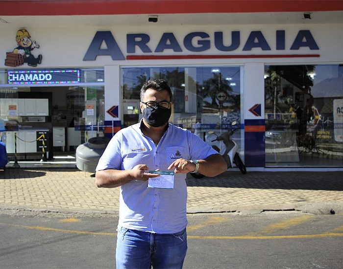 Araguaia Materiais para Construção faz campanha para incentivar vacinação