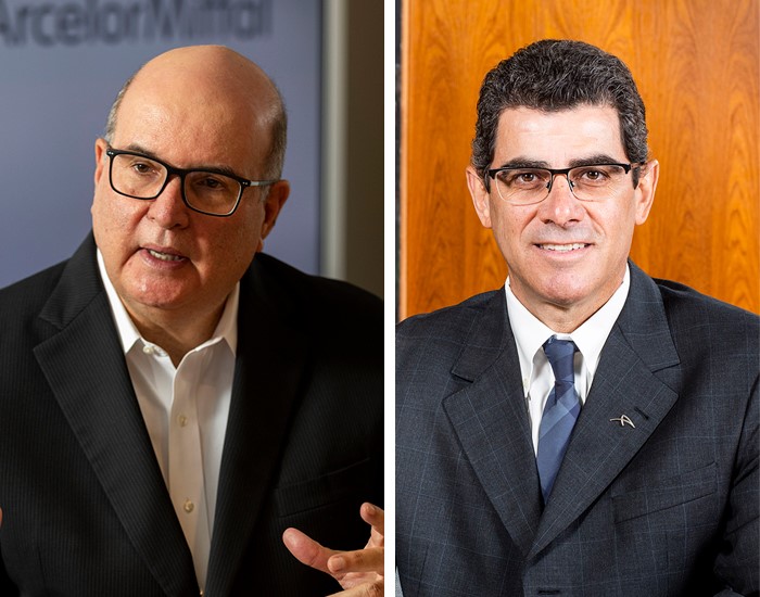 Novo presidente e vice-presidente tomam posse na ArcelorMittal Brasil 