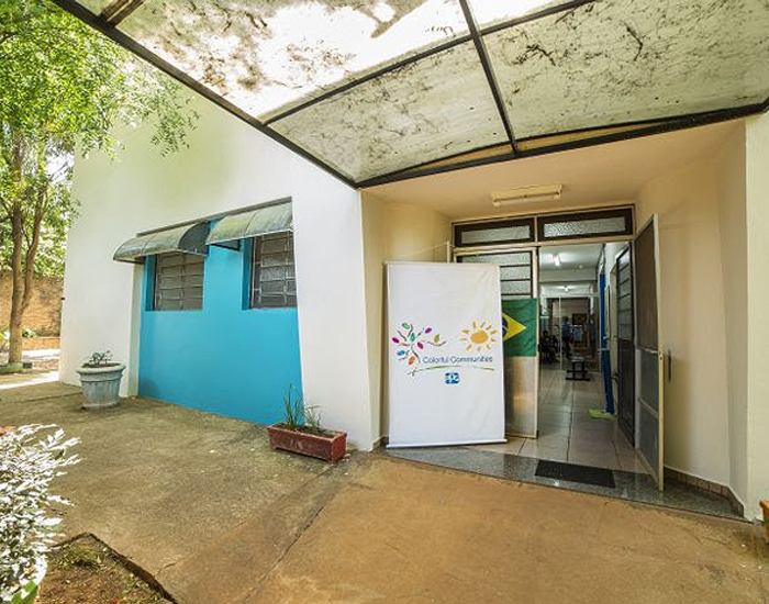 Projeto da PPG revitaliza pintura de instituição em Araraquara (SP)