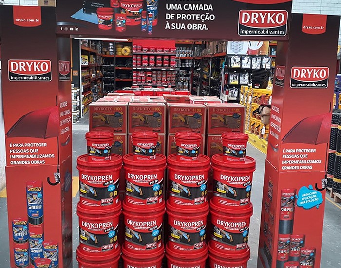 Para ampliar a presença da marca, Dryko fortalece ações no varejo