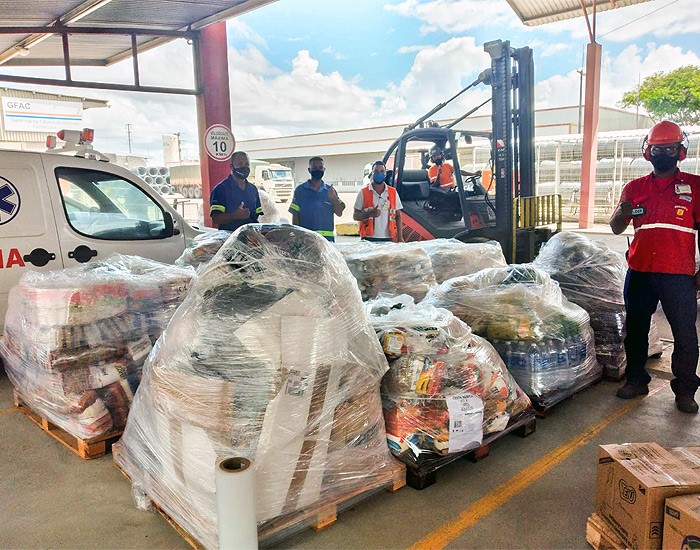 Belgo Bekaert e população se unem para ajudar os atingidos pelas chuvas na Bahia