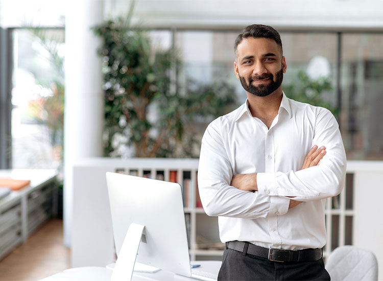 Empresários do comércio confiantes