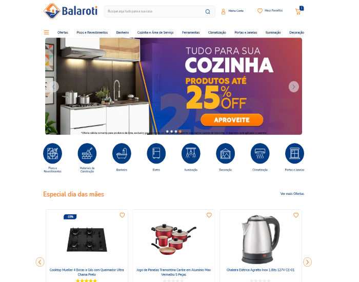 Balaroti apresenta novo site para facilitar experiência do usuário