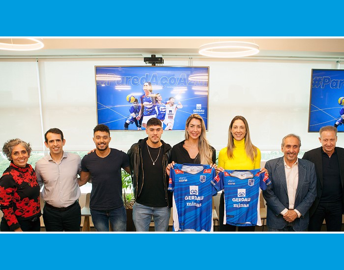 Gerdau é a nova patrocinadora máster do vôlei feminino do Minas