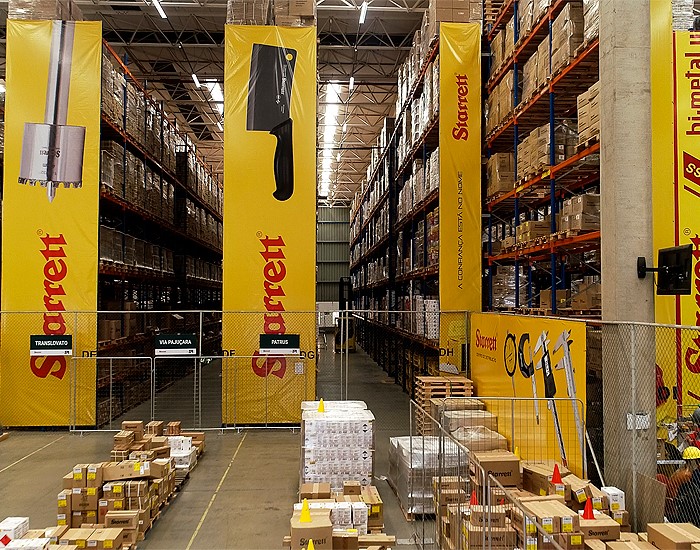 Starrett terceiriza logística e aumenta em 200% volume da operação