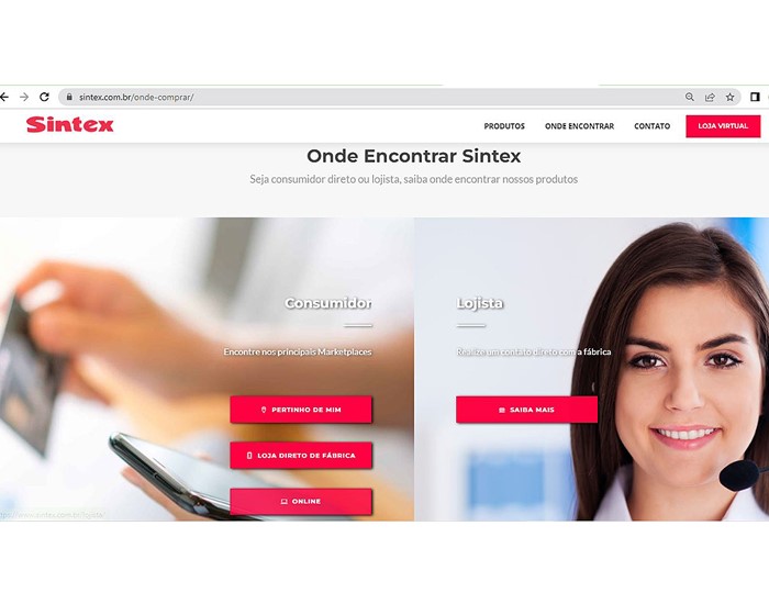 Sintex adota o GoFind, ferramenta para aproximar consumidores e lojas