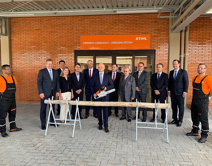 Stihl inaugura prédios da Ferramentaria e Vestiário e anuncia investimentos fabris