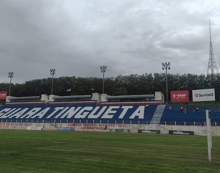 Basf e Suvinil revitalizam estádio em Guaratinguetá para a Copa São Paulo   