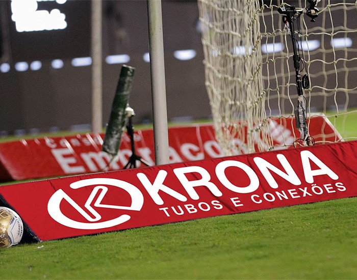 Krona presente em diversos campeonatos de futebol pelo País