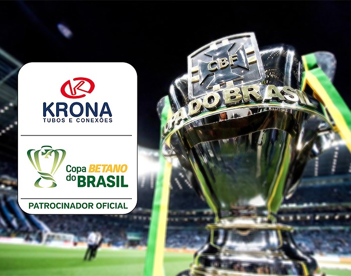 Krona é, pela primeira vez, patrocinadora oficial da Copa do Brasil 