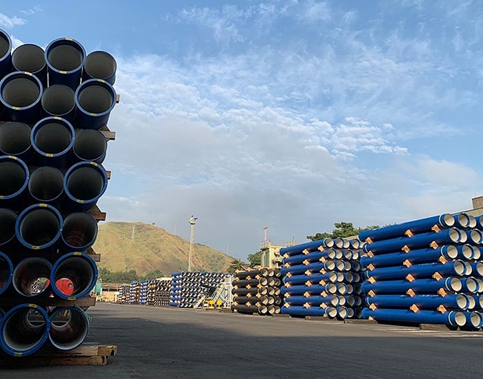 Saint-Gobain Canalização bate recorde de exportação em 2022