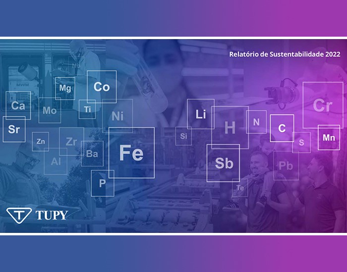 Relatório da Tupy mostra avanços em sustentabilidade, inovação e tecnologia