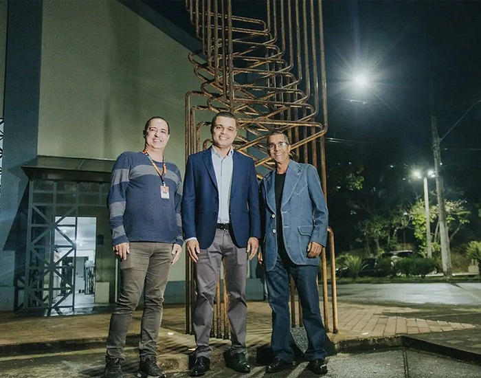 Gerdau faz doação de escultura de aço para a cidade de Divinópolis (MG)