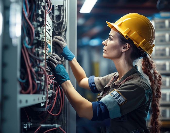 Steck capacita mulheres em vulnerabilidade se tornarem eletricistas