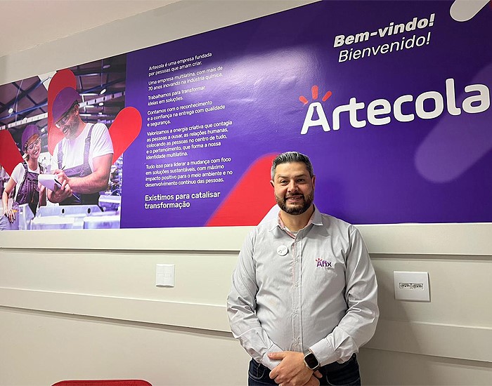 Artecola apresenta Rodrigo Dece como novo gerente de Negócios B2C