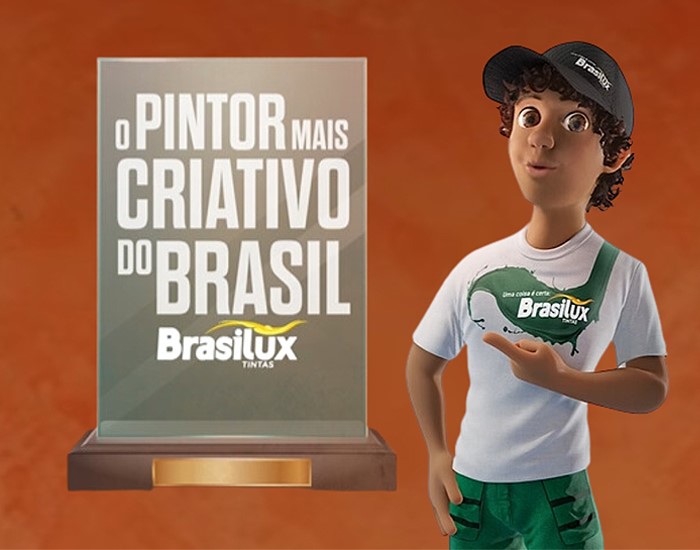 Brasilux lança campanha para exaltar o talento e a inovação dos pintores profissionais
