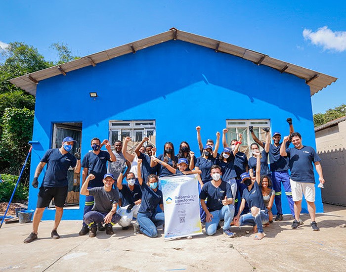 Programa Reforma que Transforma, da Gerdau, entregou mais de 900 casas