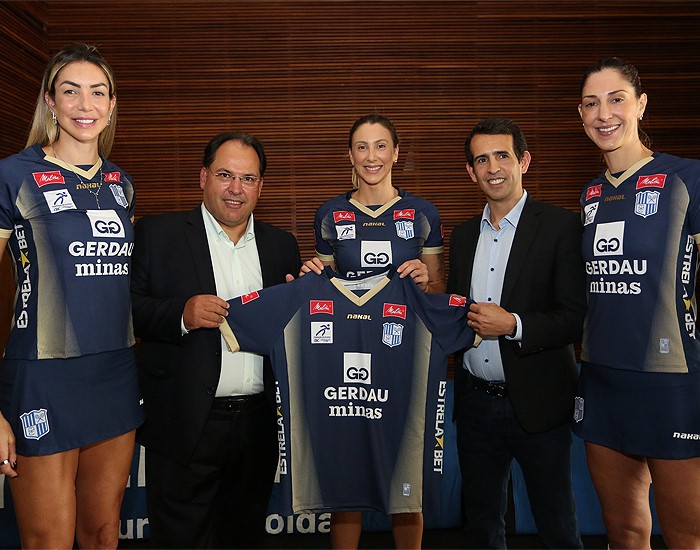 Gerdau renova patrocínio à equipe feminina de vôlei do Minas Tênis Clube