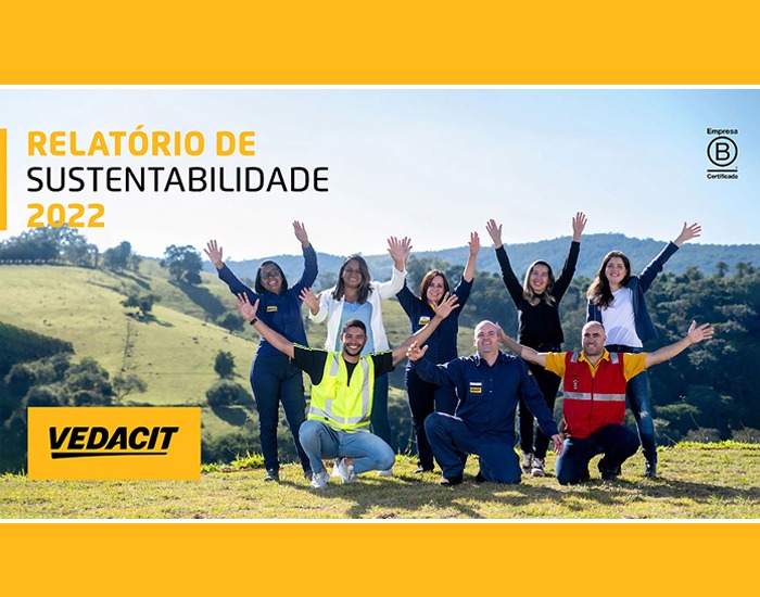 Vedacit apresenta, pelo terceiro ano seguido, seu relatório de sustentabilidade  