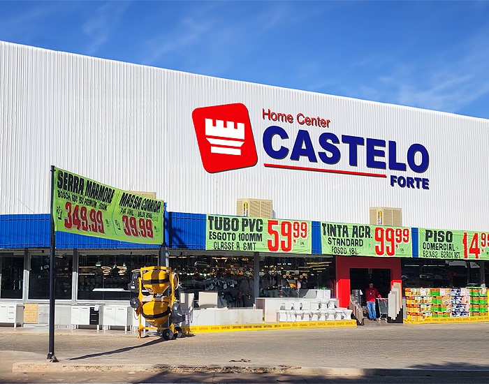 Home Center Castelo Forte inaugura, em Taguatinga (DF), a sexta unidade do Grupo 