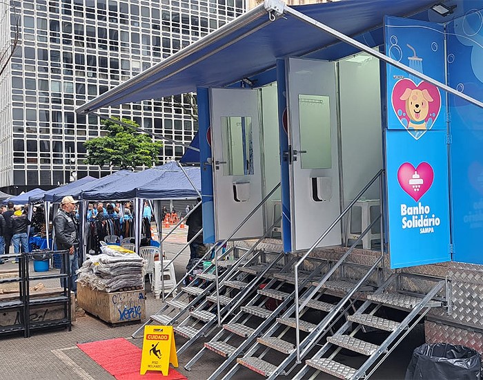 Banho Solidário realiza mais duas ações na capital paulista em dezembro