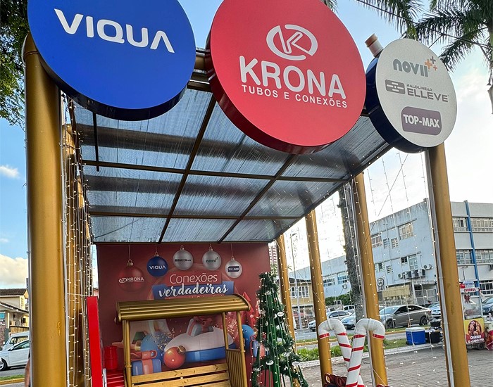 Por mais um ano, Grupo Krona é patrocinador oficial do Natal de Joinville