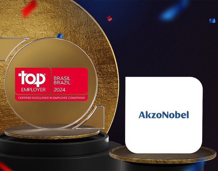 AkzoNobel é reconhecida, no Brasil, como empresa Top Employer 2024