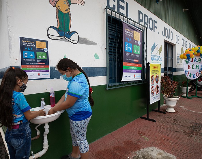 Grupo Tigre apoia Unicef para levar água, saneamento e higiene a escolas de Manaus 