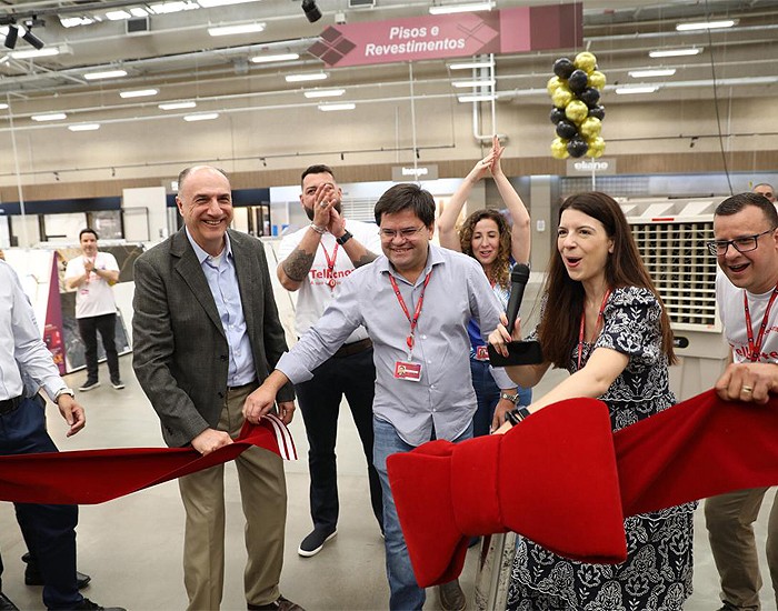 Loja Telhanorte Marginal ganha novo layout e amplia sortimento de produtos