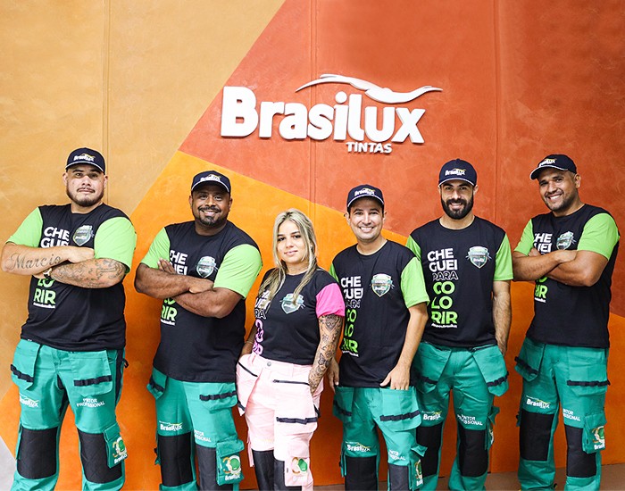 Brasilux lança Esquadrão Brasilux, formado por influenciadores de pintura  