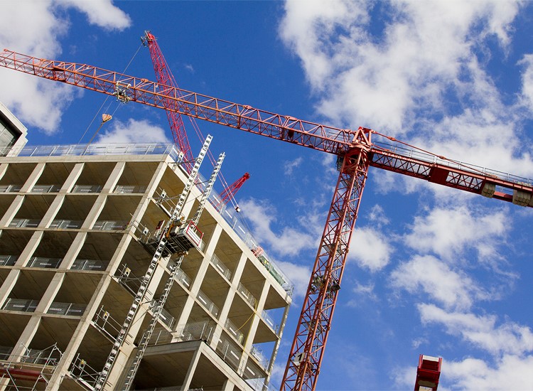 Confiança da construção volta a subir