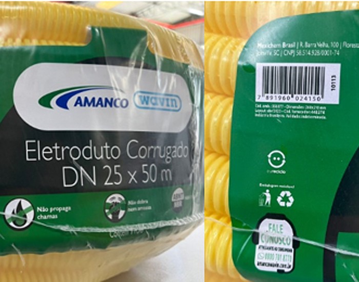 Amanco Wavin passa a inserir selo eureciclo em suas embalagens