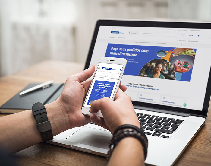Tramontina apresenta e-commerce, exclusivo, para clientes empresariais