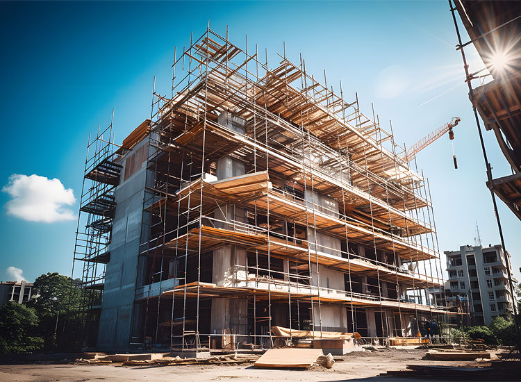 Custos maiores na construção 