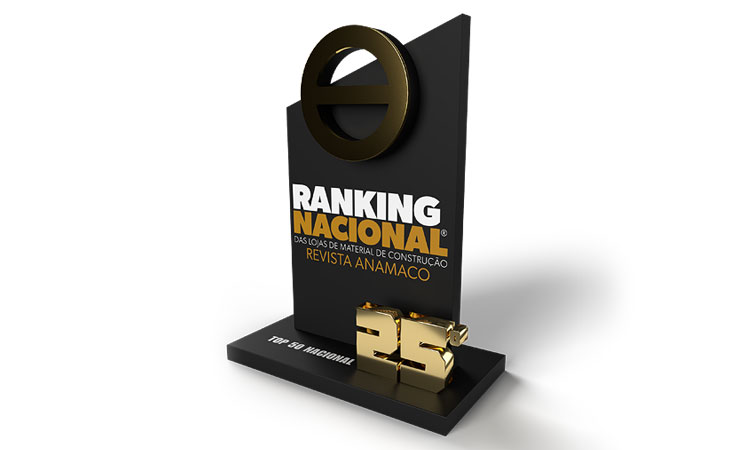 Cerimônia do Ranking Nacional das Lojas de Material de Construção acontece esta noite